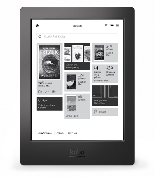 Kobos E-Book-Reader Aura H2O
