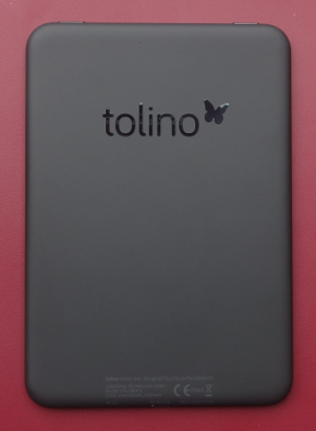 Rückseite des Tolino Vision 3 HD